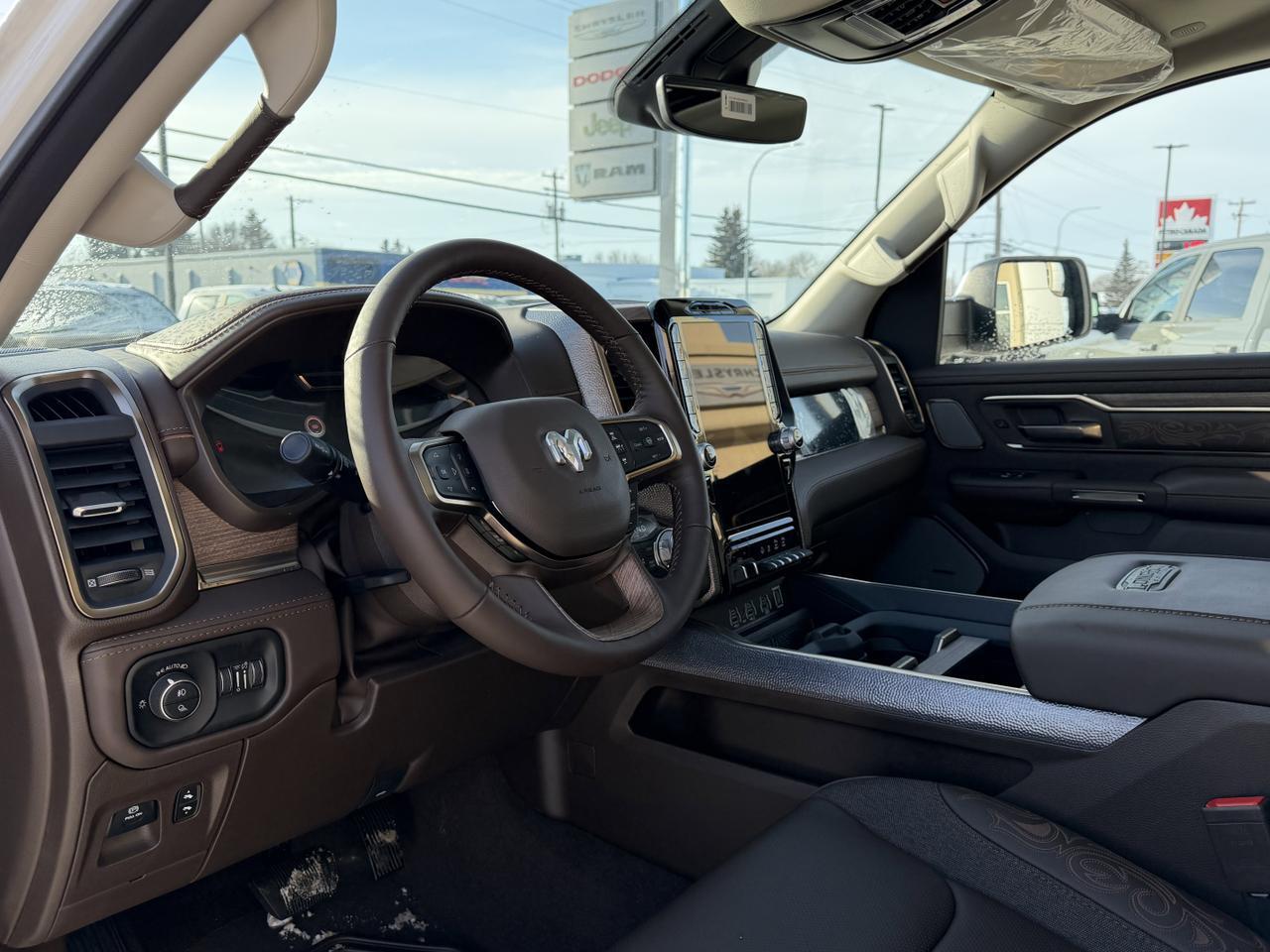 2026 Ram 1500 Longhorn Crew Cab 4x4 | 3L Twin Turbo | NAV | Heated Seats | Backup Camera | Towing Prep Redwater AB