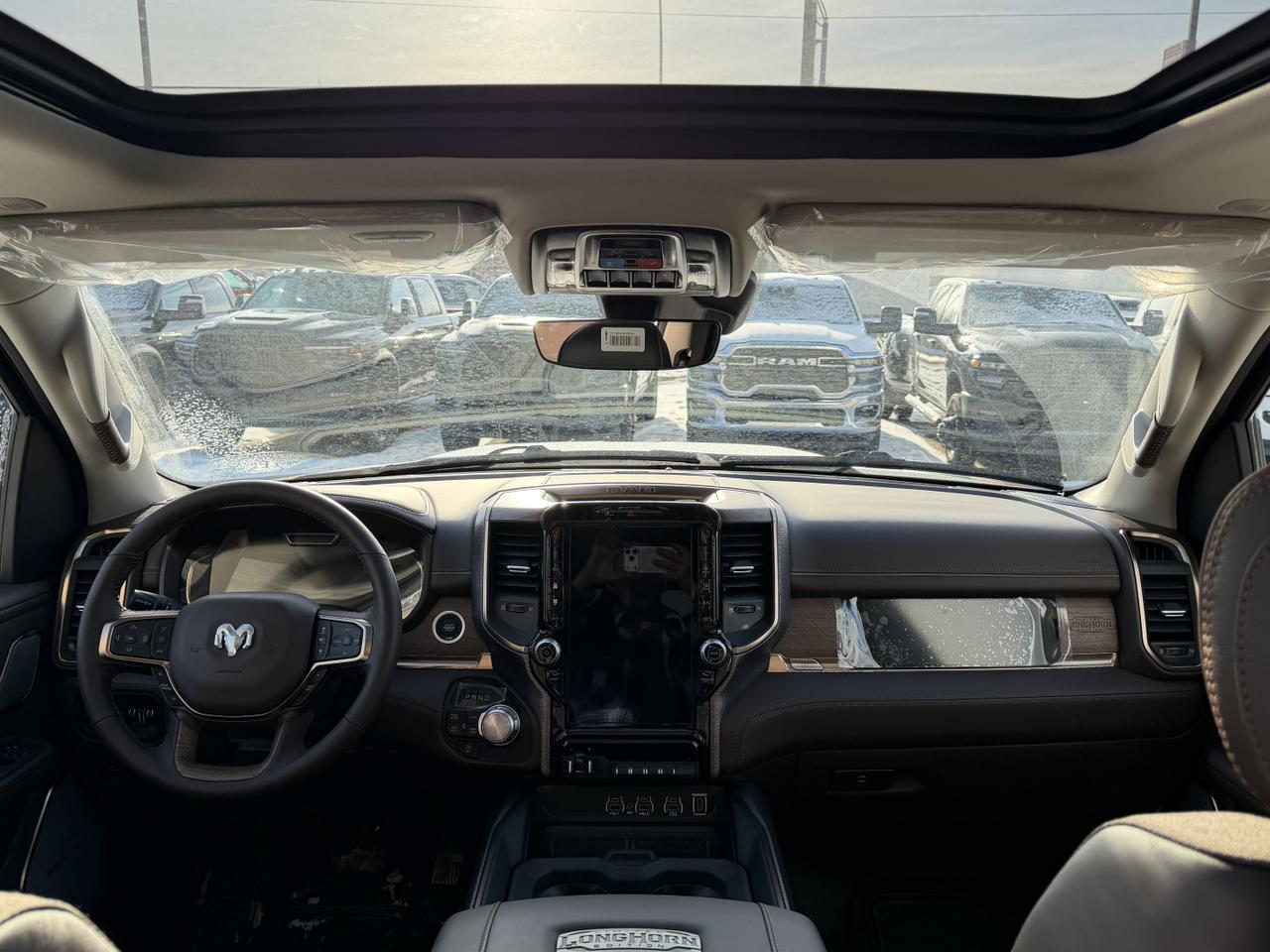 2026 Ram 1500 Longhorn Crew Cab 4x4 | 3L Twin Turbo | NAV | Heated Seats | Backup Camera | Towing Prep Redwater AB