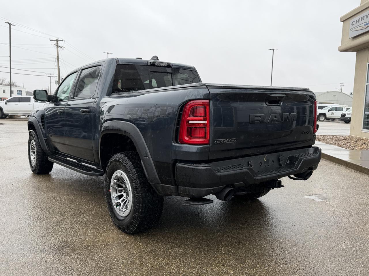 2026 Ram 1500 RHO Crew Cab 4x4 | 3L Hurricane | 35IN Tires | 12IN Display | NAV | Heated Leather Suede Seats Redwater AB