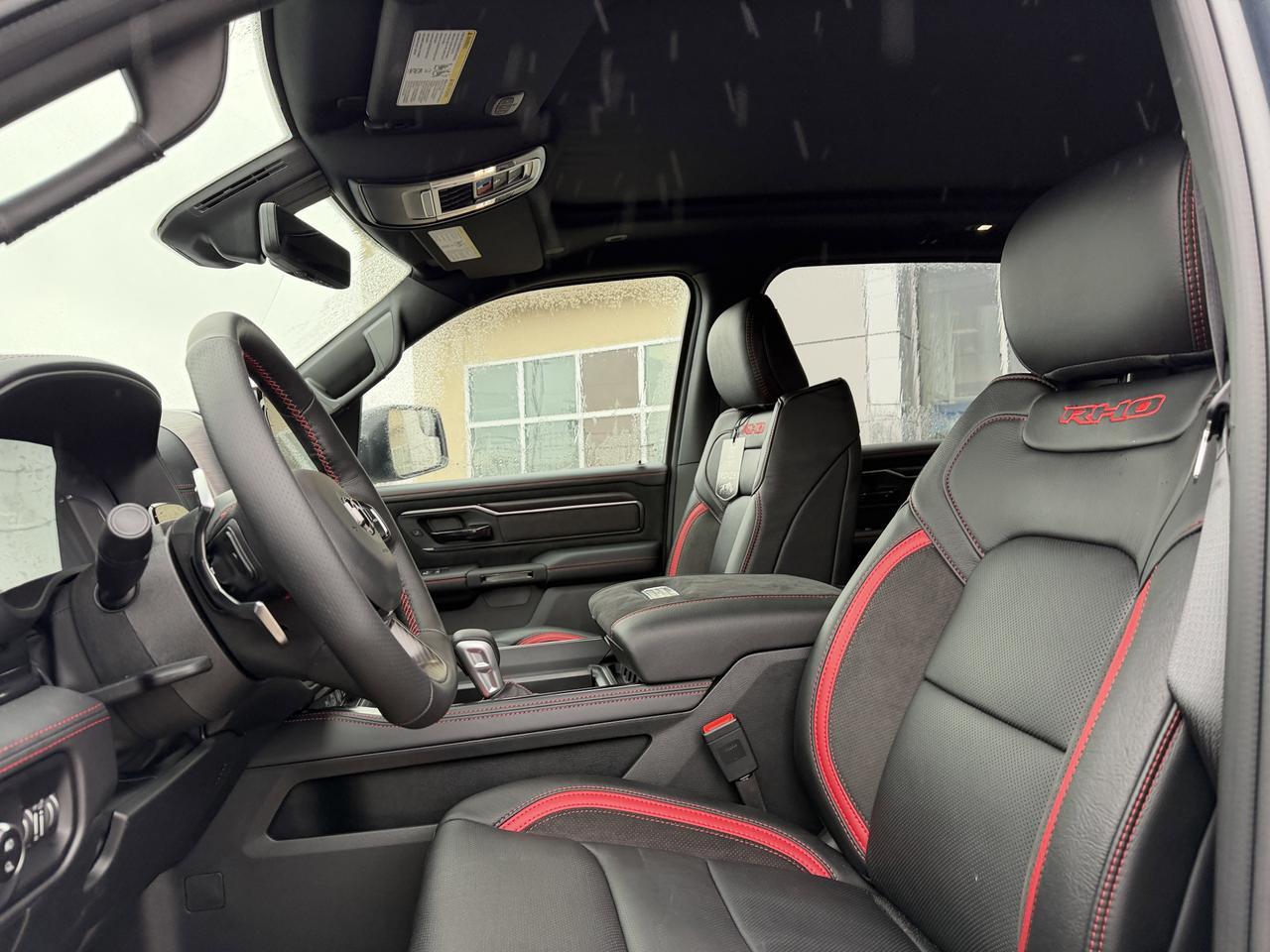 2026 Ram 1500 RHO Crew Cab 4x4 | 3L Hurricane | 35IN Tires | 12IN Display | NAV | Heated Leather Suede Seats Redwater AB