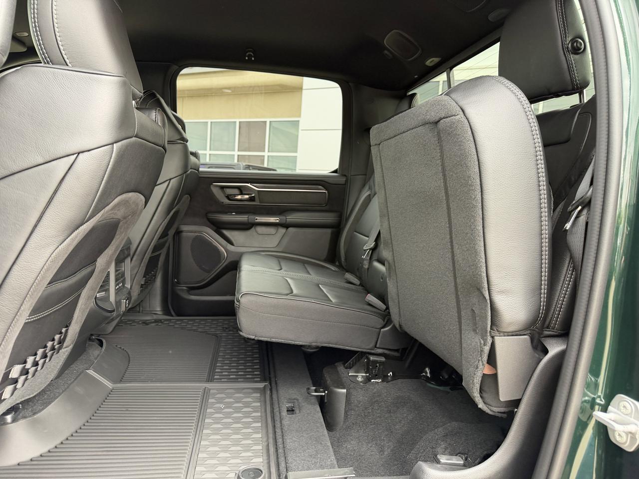2026 Ram 1500 RHO Crew Cab 4x4 | Serrano Green | 3L Twin Turbo | Black Leather | NAV | 12IN Display | Remote Start Redwater AB