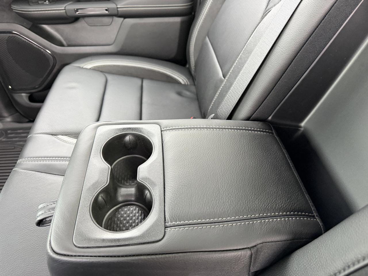 2026 Ram 1500 RHO Crew Cab 4x4 | Serrano Green | 3L Twin Turbo | Black Leather | NAV | 12IN Display | Remote Start Redwater AB