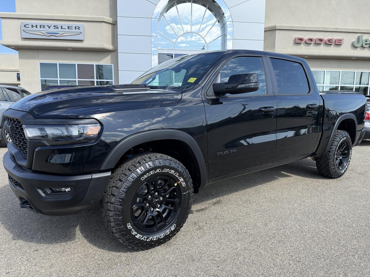 2026 Ram 1500 Rebel Crew Cab | 3L Hurricane | NAV | 12IN Display | Heated Seats | Apple CarPlay Redwater AB