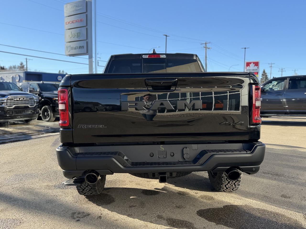 2026 Ram 1500 Rebel Crew Cab 4x4 | 3L Hurricane | 12IN Touchscreen | NAV | Alpine Audio | Remote Start | Towing Redwater AB