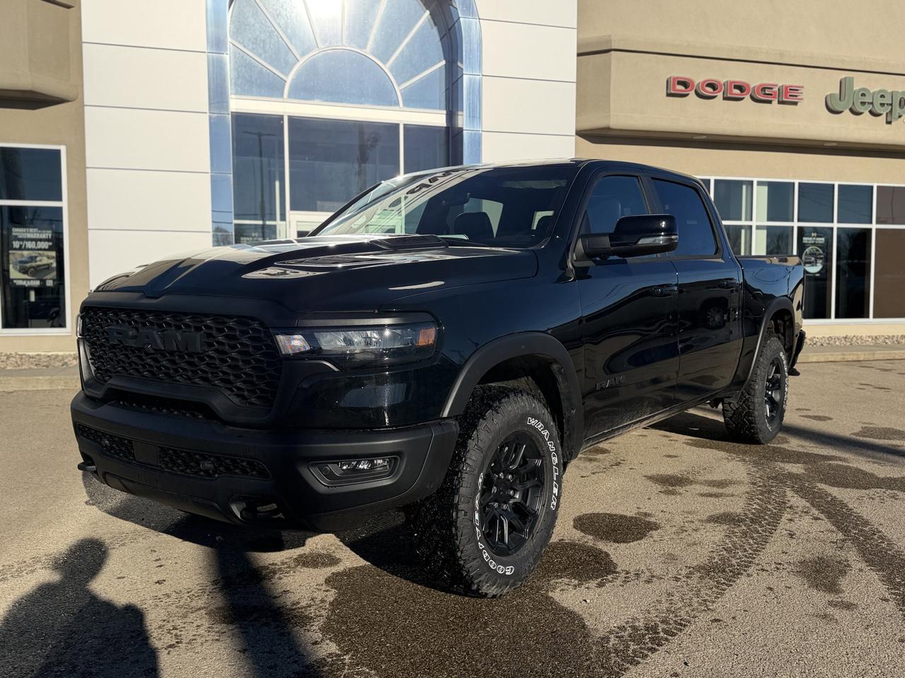 2026 Ram 1500 Rebel Crew Cab 4x4 | 3L Hurricane | 12IN Touchscreen | NAV | Alpine Audio | Remote Start | Towing Redwater AB