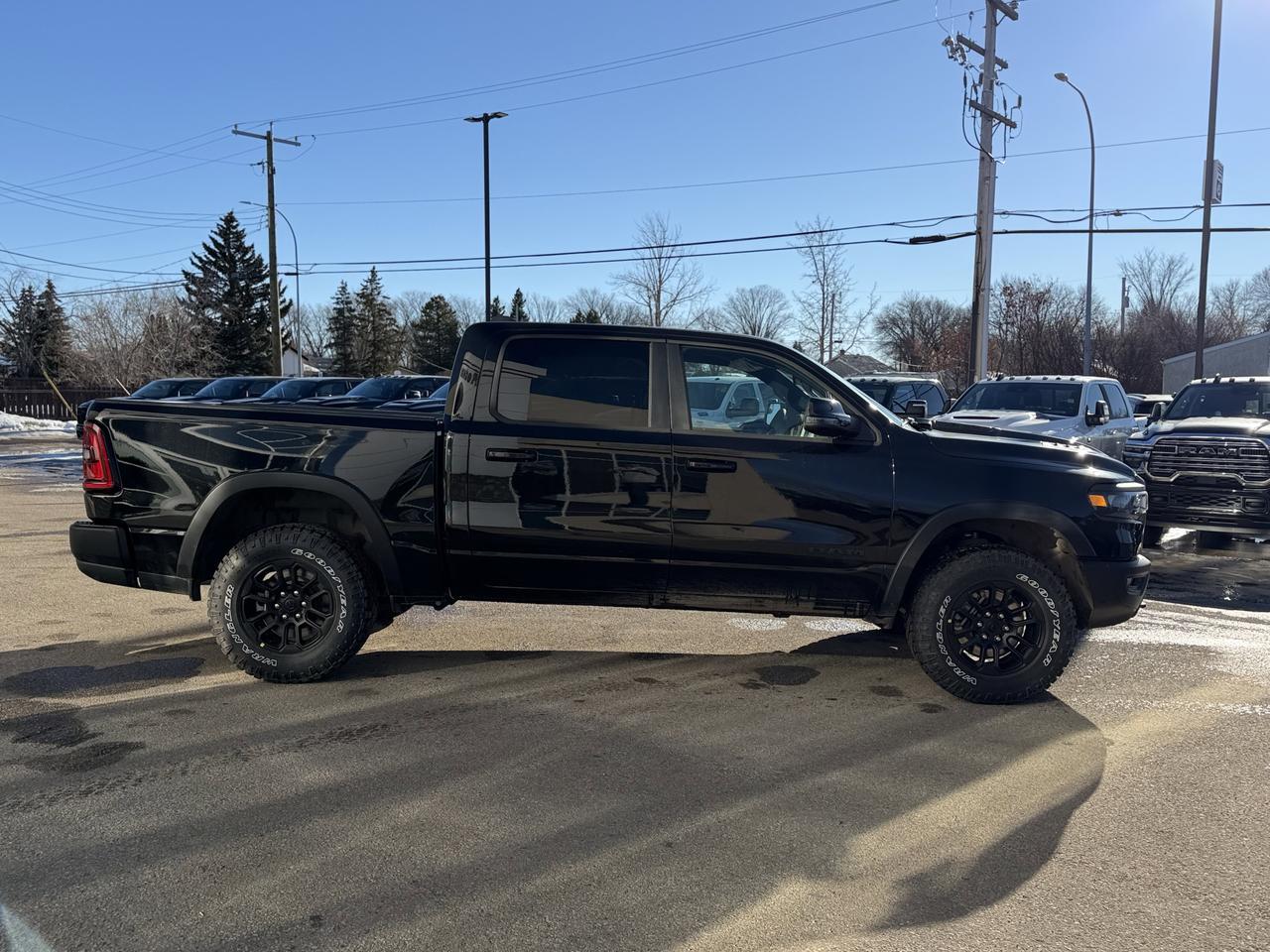 2026 Ram 1500 Rebel Crew Cab 4x4 | 3L Hurricane | 12IN Touchscreen | NAV | Alpine Audio | Remote Start | Towing Redwater AB