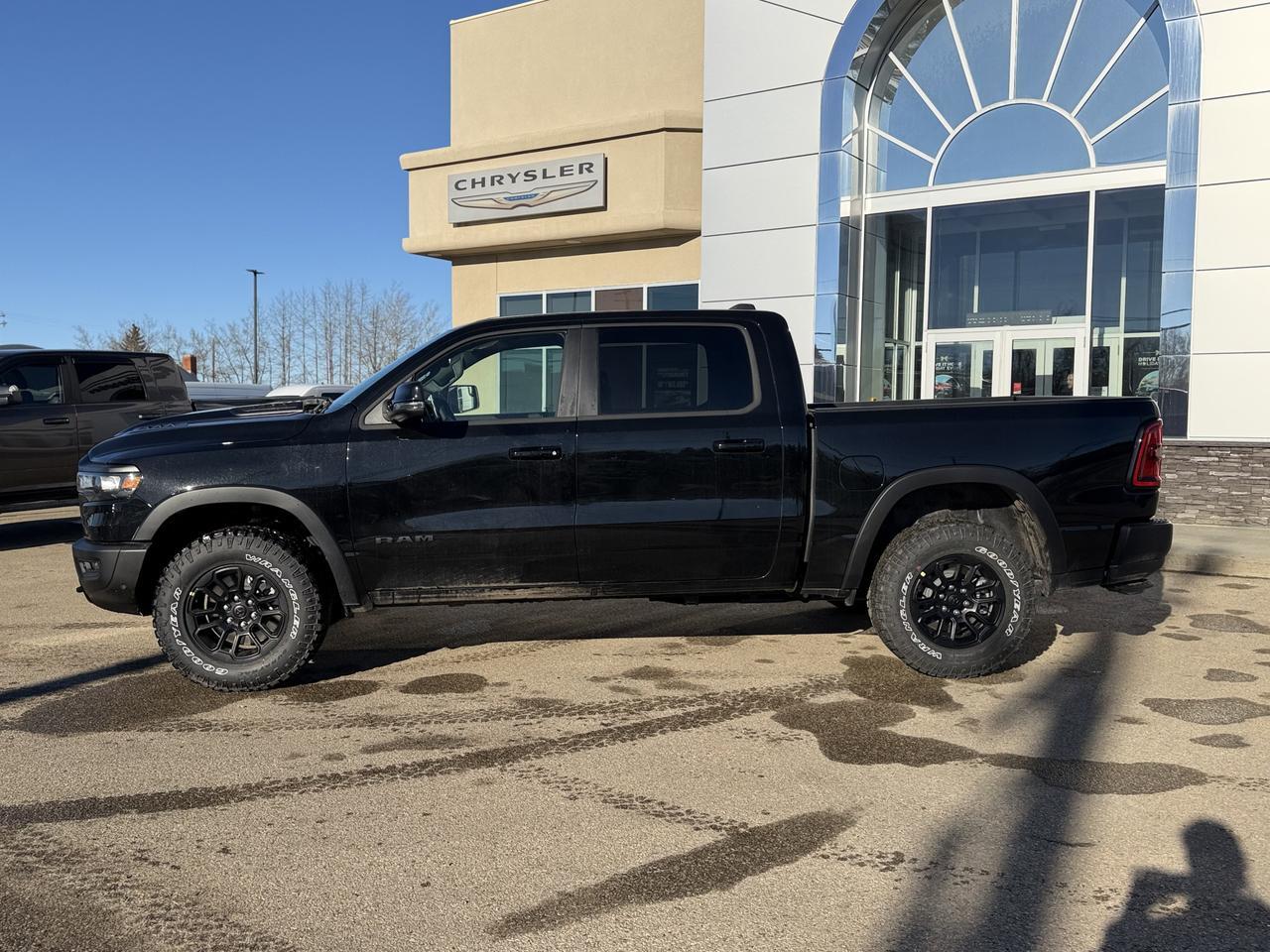 2026 Ram 1500 Rebel Crew Cab 4x4 | 3L Hurricane | 12IN Touchscreen | NAV | Alpine Audio | Remote Start | Towing Redwater AB