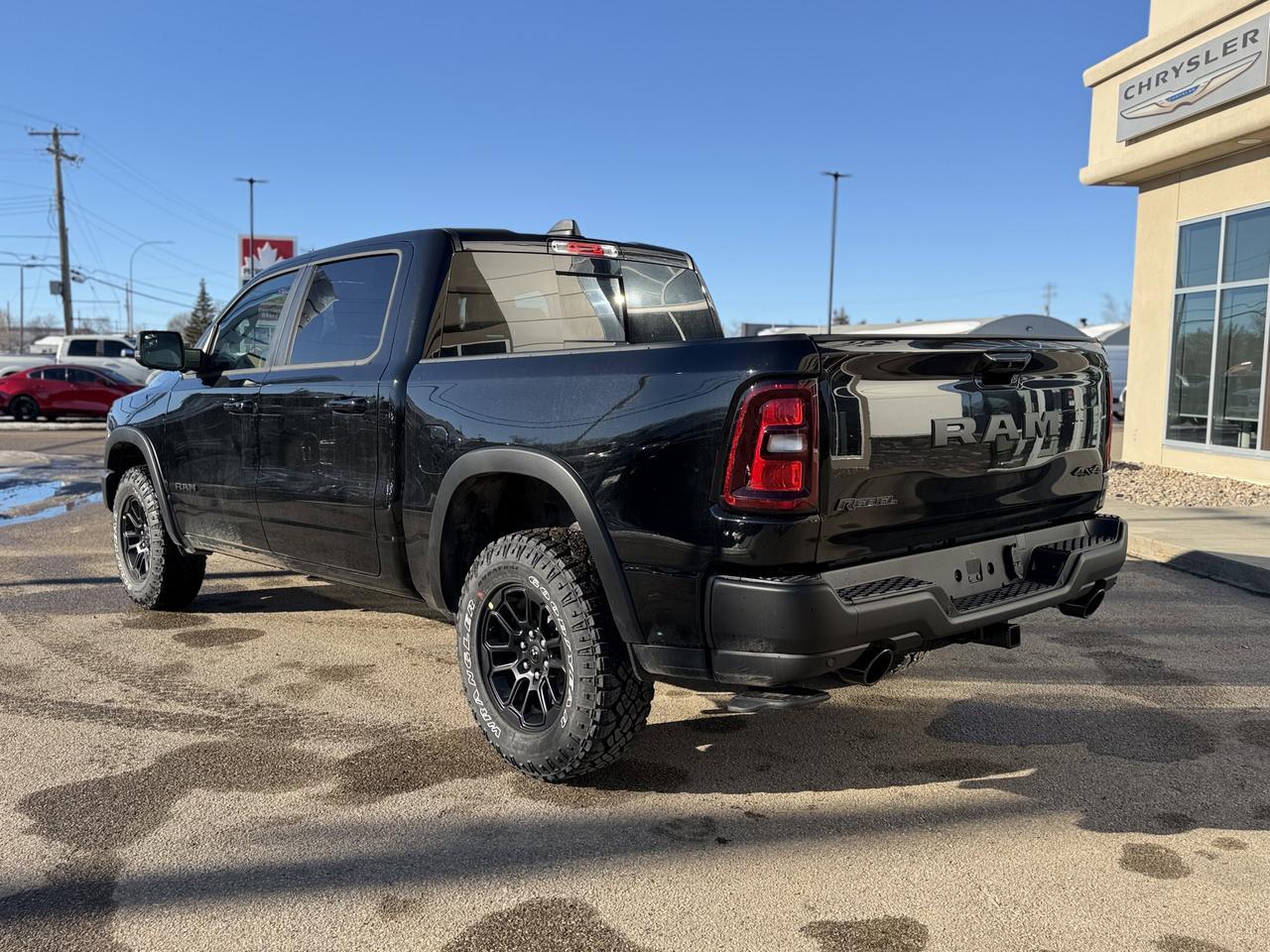 2026 Ram 1500 Rebel Crew Cab 4x4 | 3L Hurricane | 12IN Touchscreen | NAV | Alpine Audio | Remote Start | Towing Redwater AB