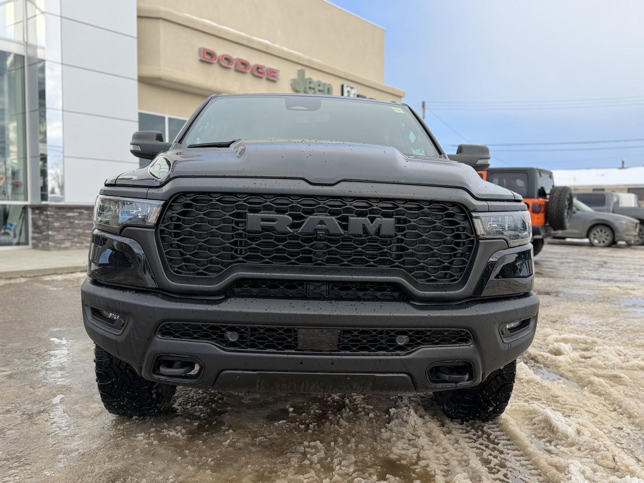 2026 Ram 1500 Rebel Crew Cab 4x4 | 3L Hurricane | 33IN AT Tires | Tow Package | Off Road Suspension Redwater AB