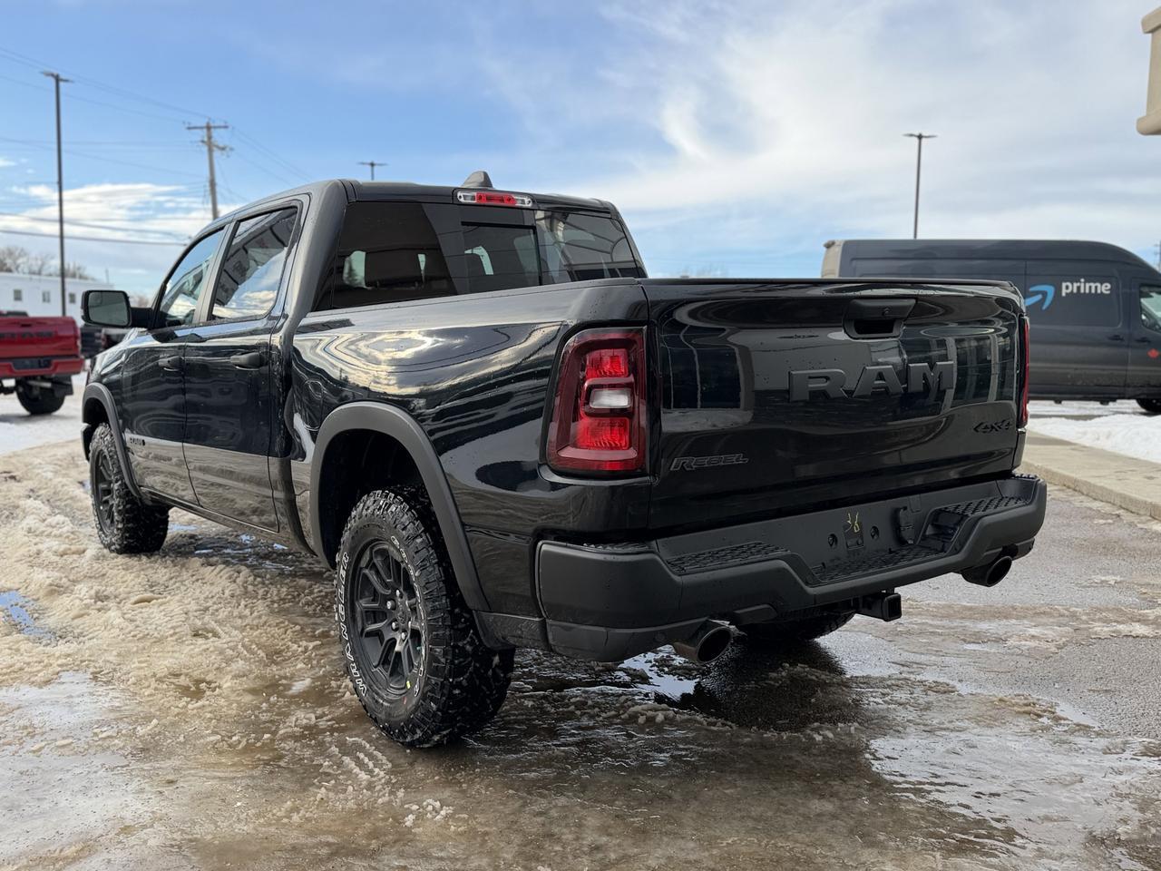 2026 Ram 1500 Rebel Crew Cab 4x4 | 3L Hurricane | 33IN AT Tires | Tow Package | Off Road Suspension Redwater AB
