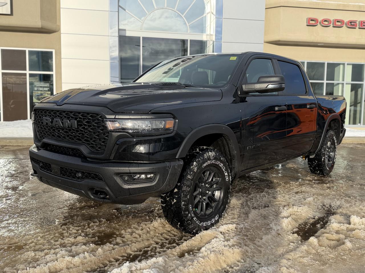 2026 Ram 1500 Rebel Crew Cab 4x4 | 3L Hurricane | 33IN AT Tires | Tow Package | Off Road Suspension Redwater AB