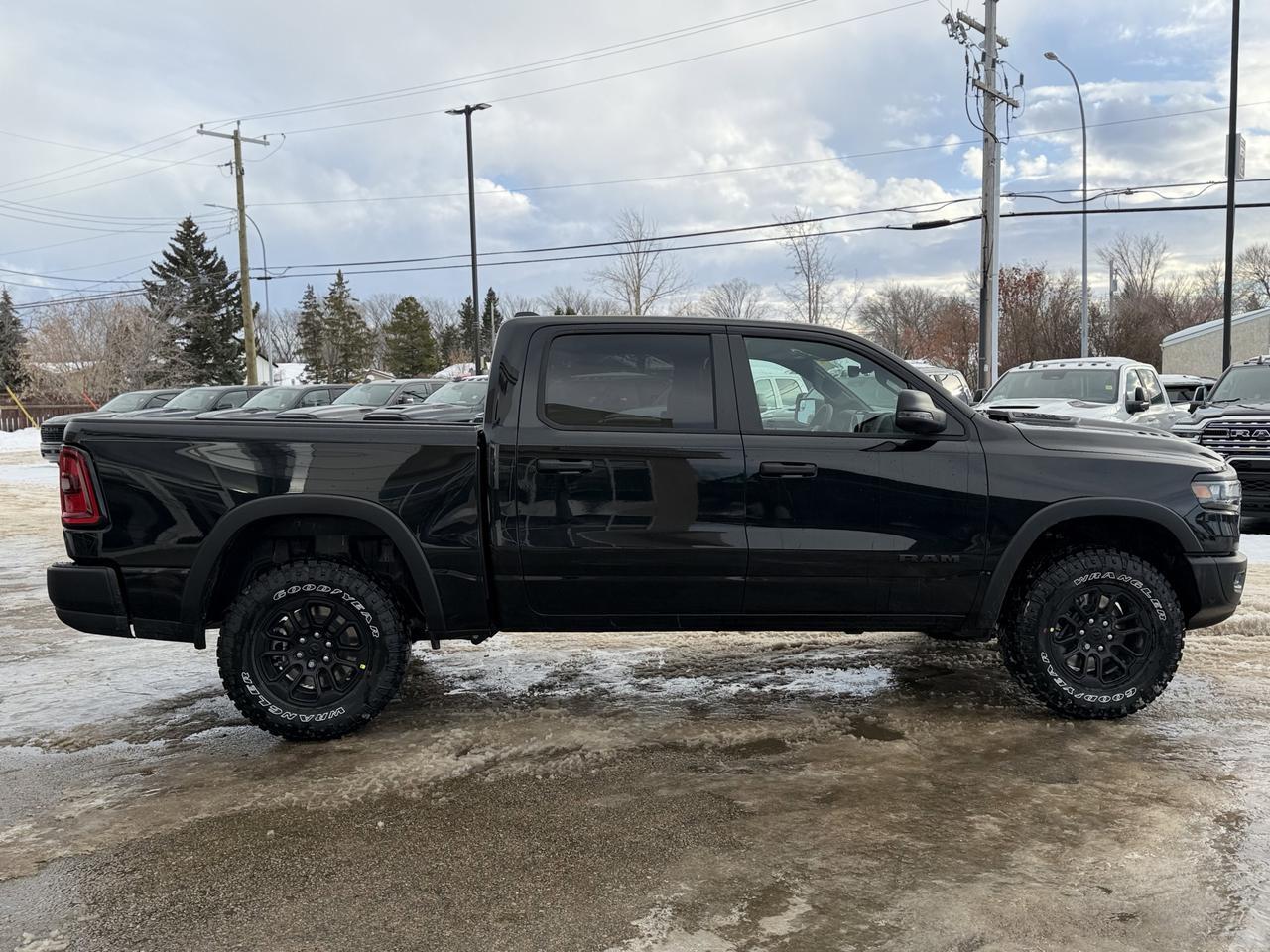 2026 Ram 1500 Rebel Crew Cab 4x4 | 3L Hurricane | 33IN AT Tires | Tow Package | Off Road Suspension Redwater AB