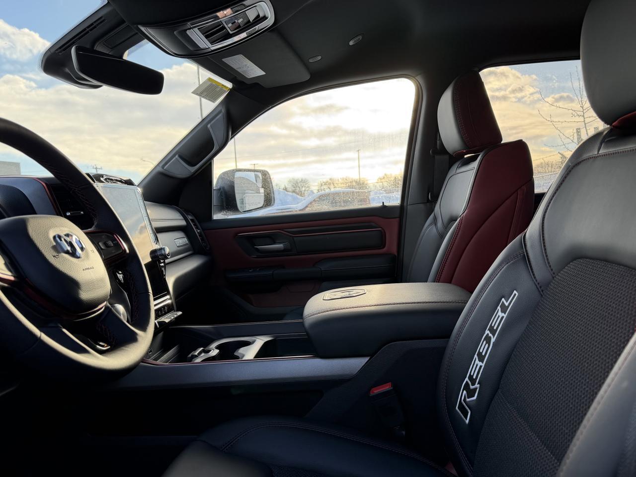 2026 Ram 1500 Rebel Crew Cab 4x4 | 3L Hurricane | 33IN AT Tires | Tow Package | Off Road Suspension Redwater AB