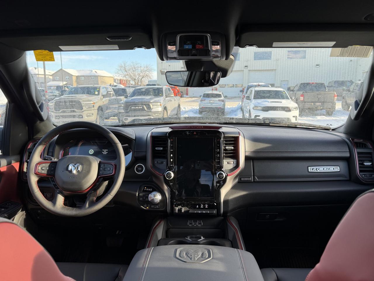 2026 Ram 1500 Rebel Crew Cab 4x4 | 3L Hurricane | 33IN AT Tires | Tow Package | Off Road Suspension Redwater AB