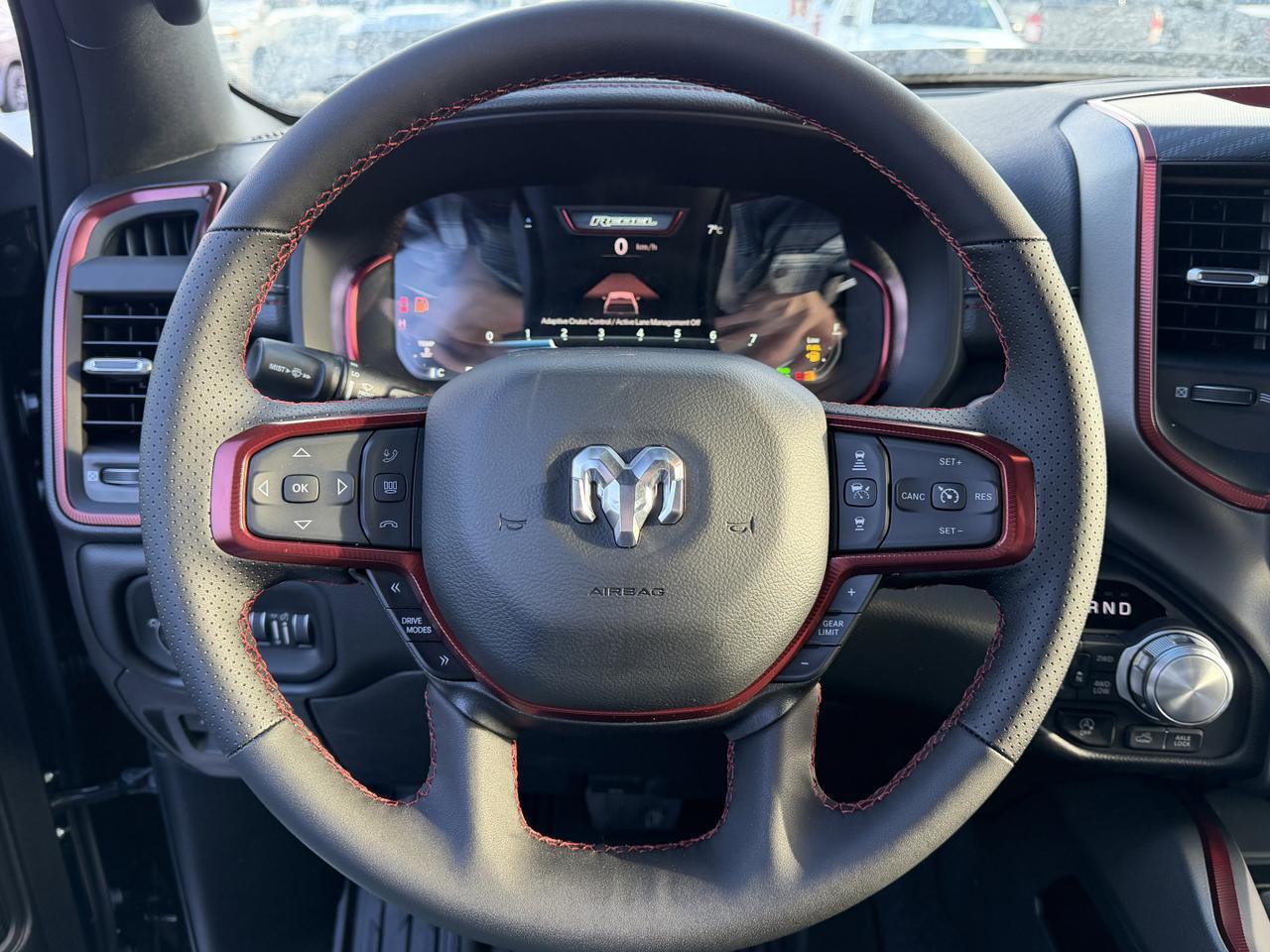 2026 Ram 1500 Rebel Crew Cab 4x4 | 3L Hurricane | 33IN AT Tires | Tow Package | Off Road Suspension Redwater AB