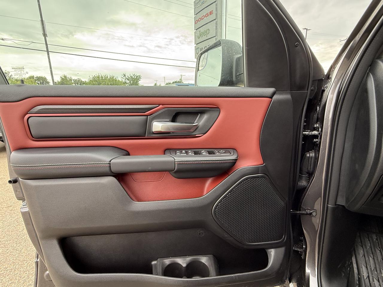 2026 Ram 1500 Rebel Crew Cab 4x4 | 3L Hurricane | Black Red Interior | NAV | 12IN Display | Heated Seats Redwater AB