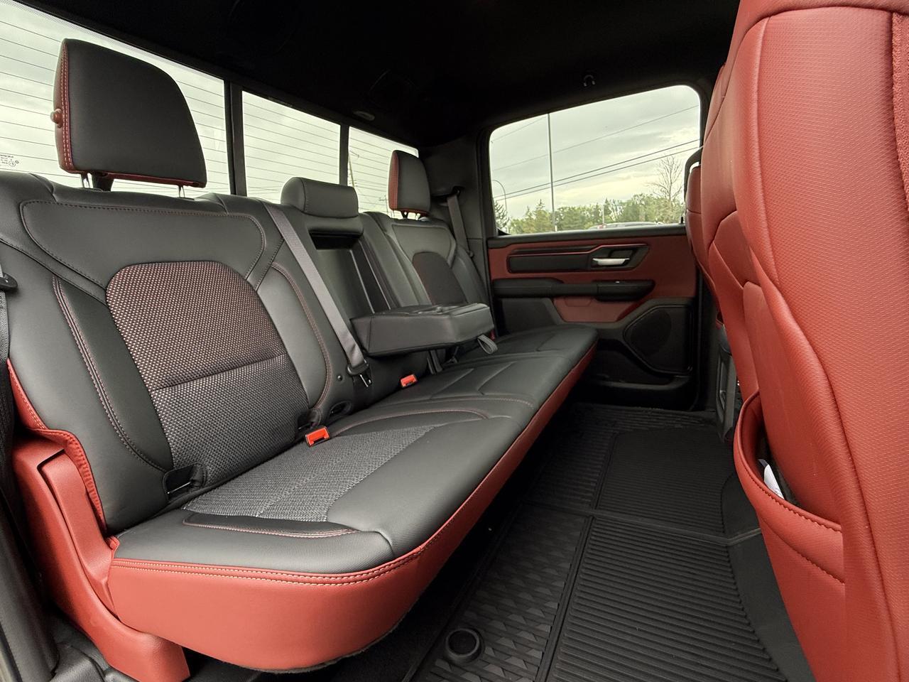 2026 Ram 1500 Rebel Crew Cab 4x4 | 3L Hurricane | Black Red Interior | NAV | 12IN Display | Heated Seats Redwater AB