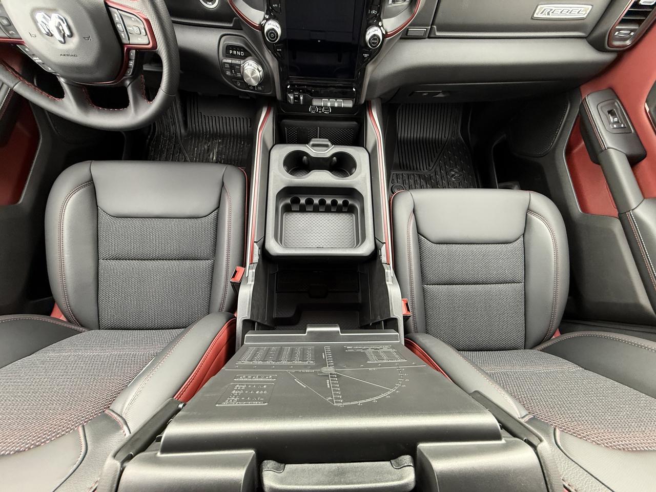 2026 Ram 1500 Rebel Crew Cab 4x4 | 3L Hurricane | Black Red Interior | NAV | 12IN Display | Heated Seats Redwater AB