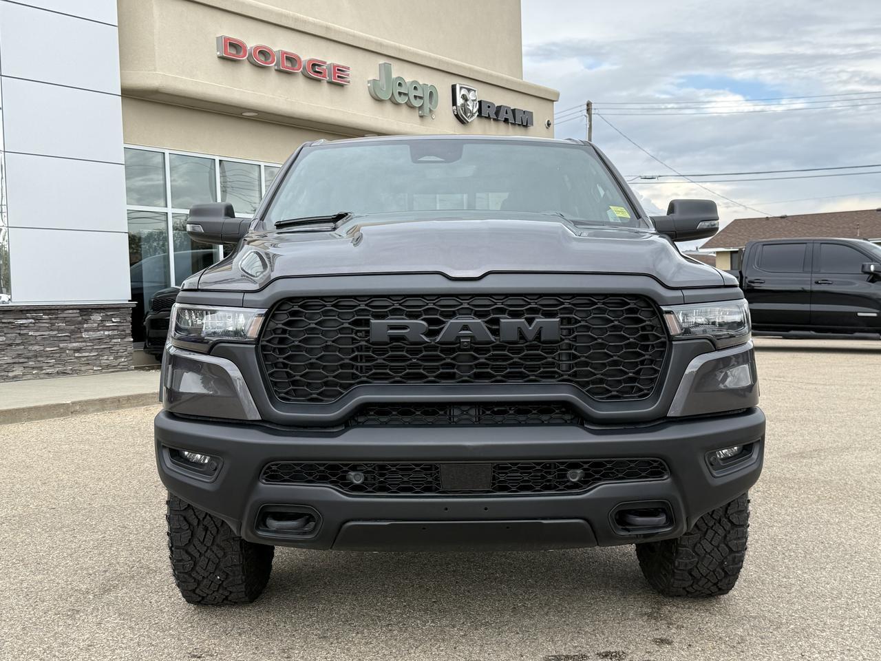 2026 Ram 1500 Rebel Crew Cab 4x4 | 3L Hurricane | Black Red Interior | NAV | 12IN Display | Heated Seats Redwater AB