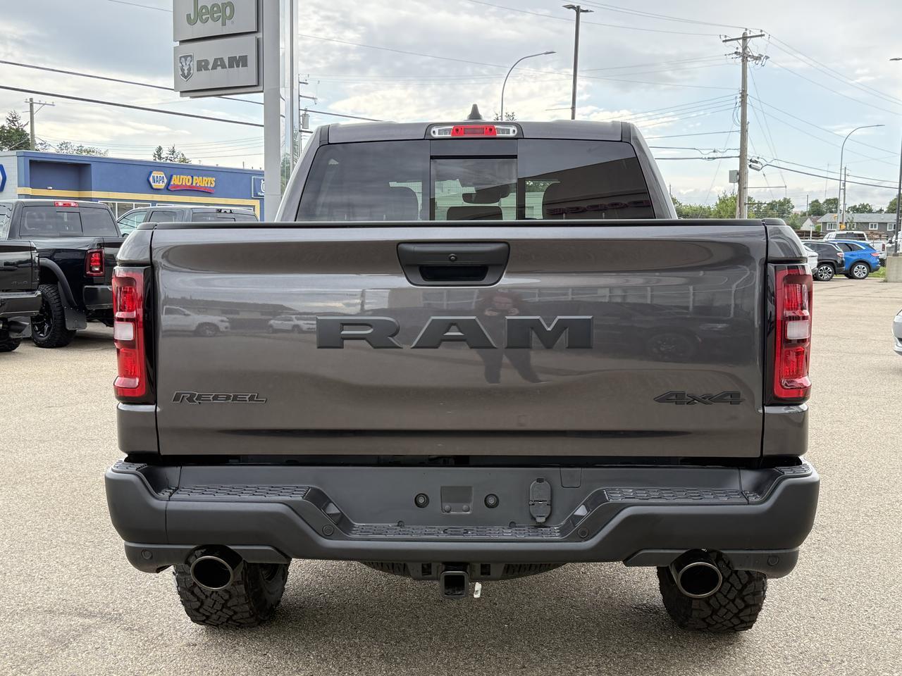 2026 Ram 1500 Rebel Crew Cab 4x4 | 3L Hurricane | Black Red Interior | NAV | 12IN Display | Heated Seats Redwater AB