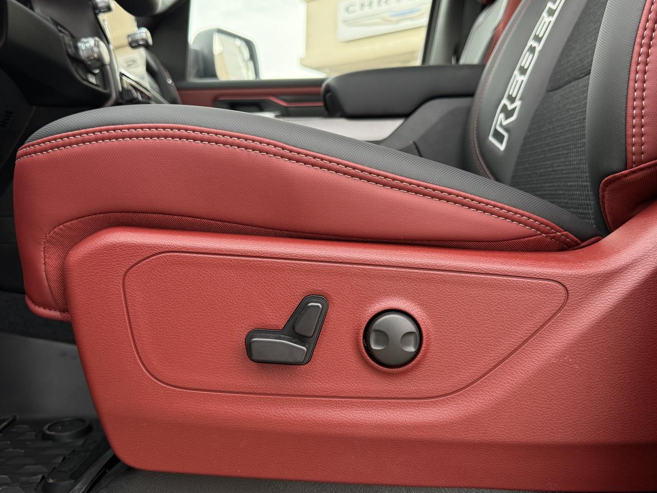 2026 Ram 1500 Rebel Crew Cab 4x4 | 3L Hurricane | Black Red Interior | NAV | 12IN Display | Heated Seats Redwater AB