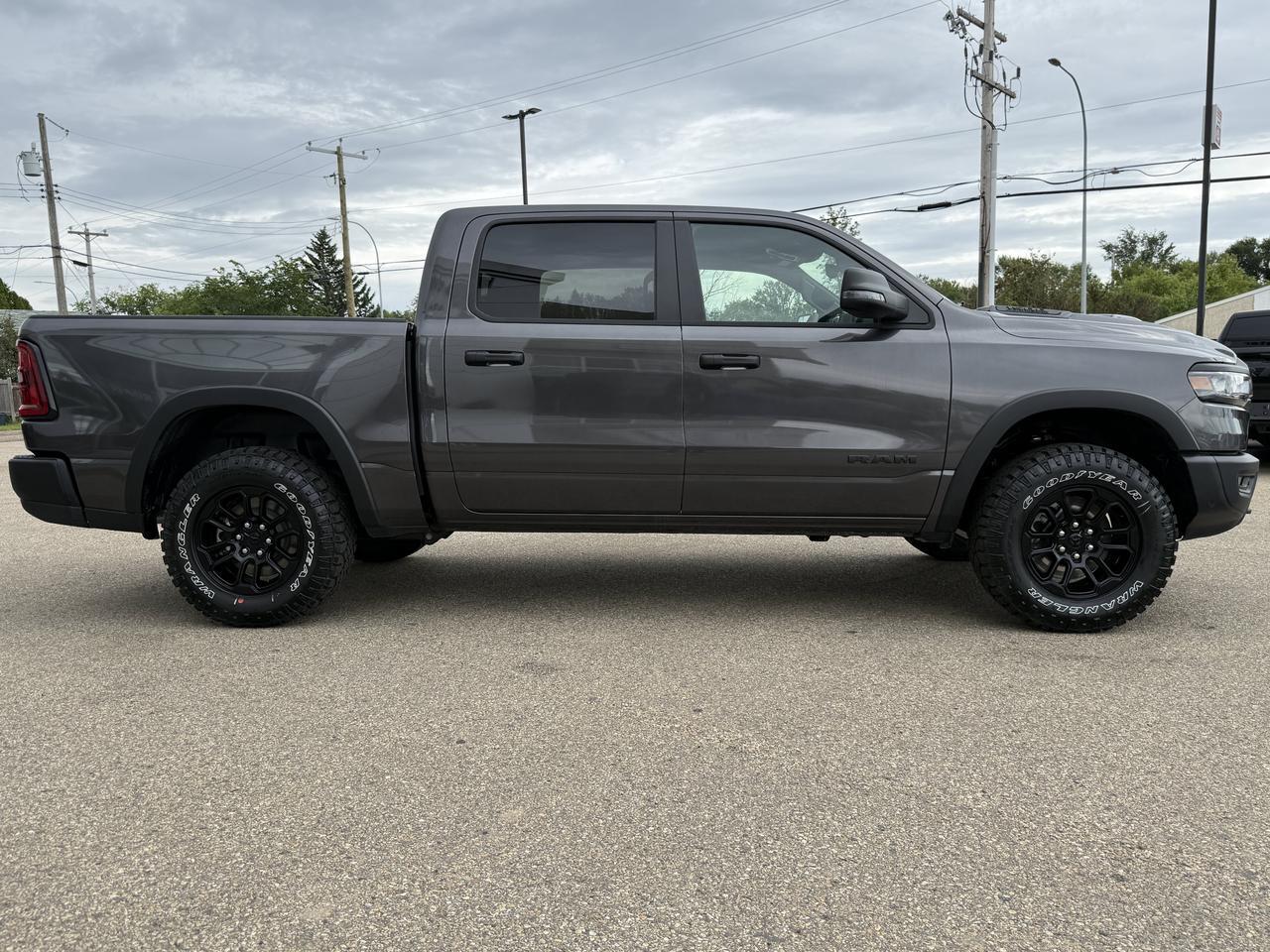 2026 Ram 1500 Rebel Crew Cab 4x4 | 3L Hurricane | Black Red Interior | NAV | 12IN Display | Heated Seats Redwater AB