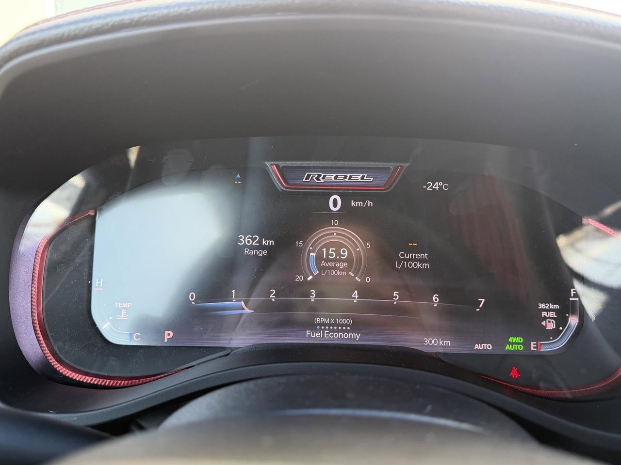 2026 Ram 1500 Rebel Crew Cab 4x4 | 3L Hurricane | Canyon Lake | 12IN Touchscreen | NAV | Remote Start | Sport Hood Redwater AB