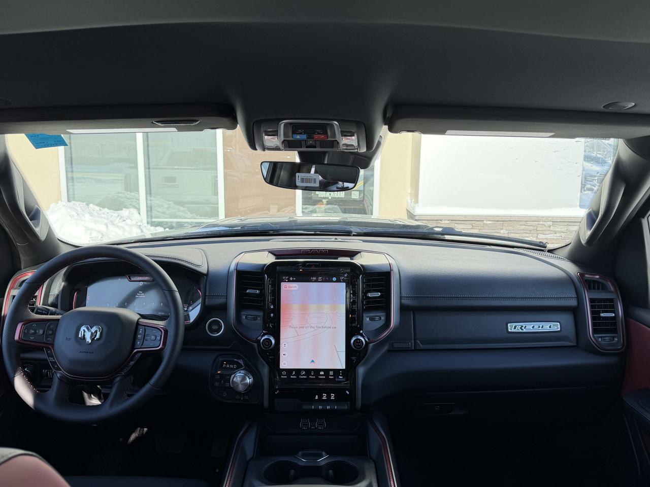 2026 Ram 1500 Rebel Crew Cab 4x4 | 3L Hurricane | Canyon Lake | 12IN Touchscreen | NAV | Remote Start | Sport Hood Redwater AB