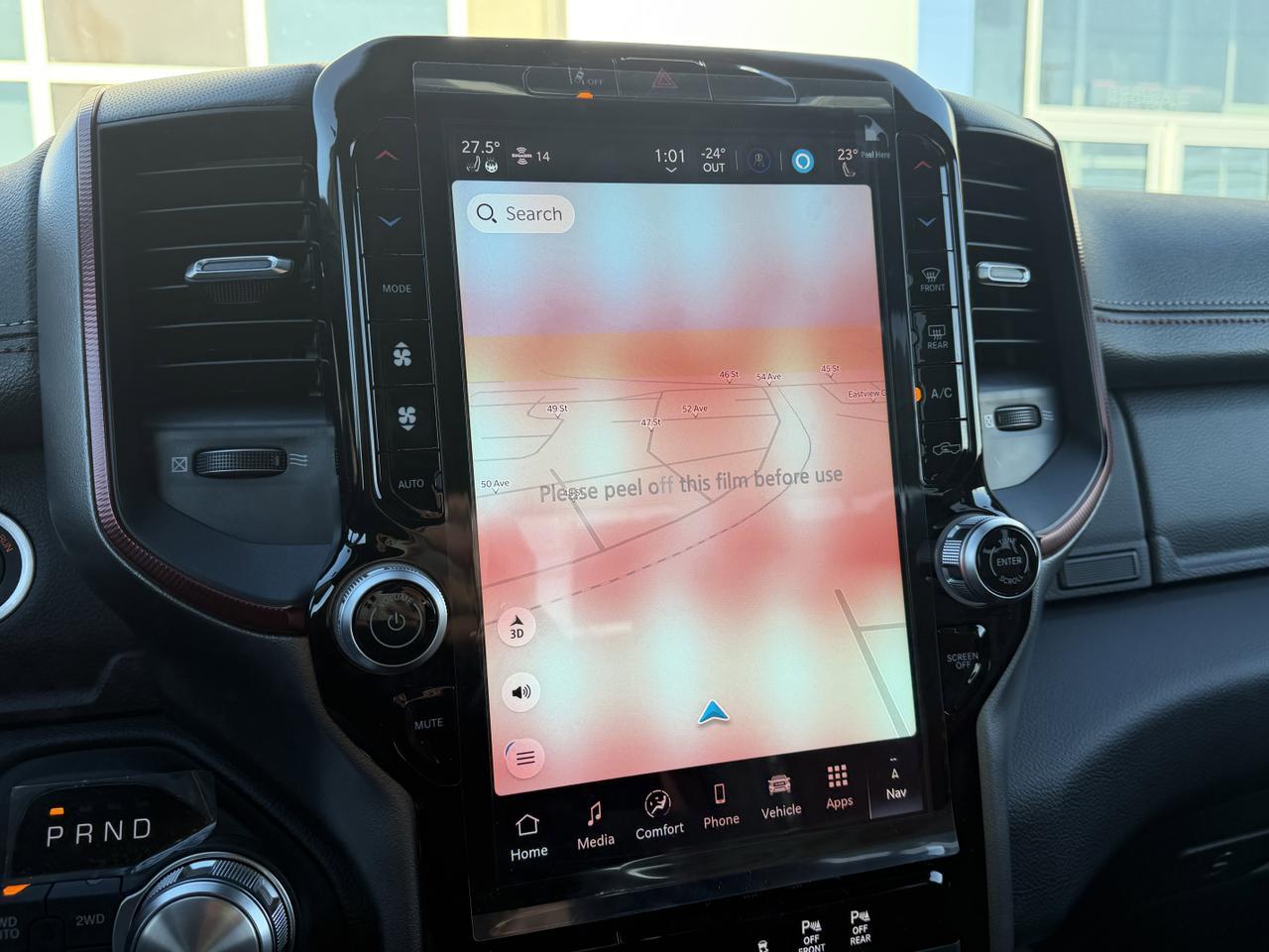 2026 Ram 1500 Rebel Crew Cab 4x4 | 3L Hurricane | Canyon Lake | 12IN Touchscreen | NAV | Remote Start | Sport Hood Redwater AB