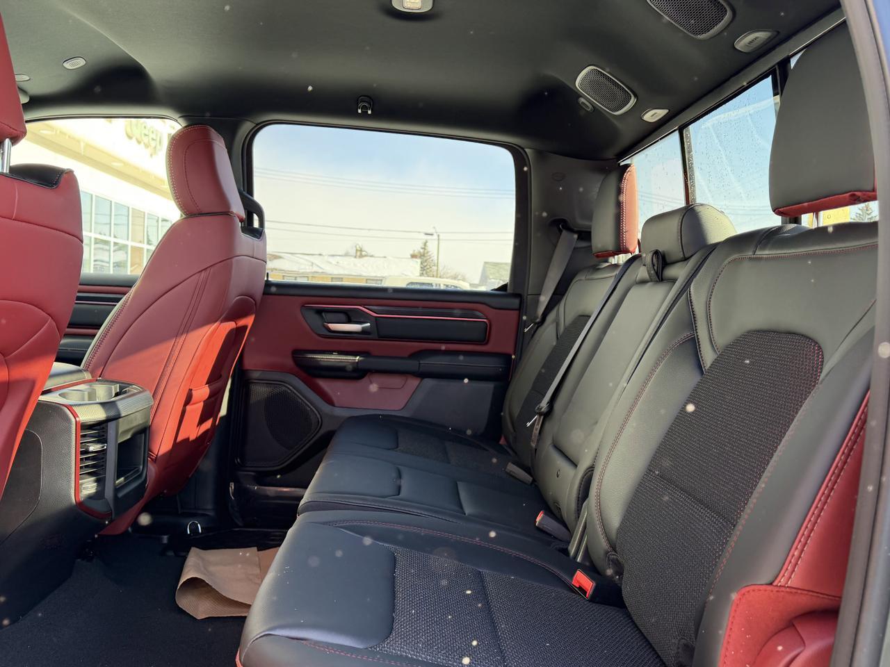 2026 Ram 1500 Rebel Crew Cab 4x4 | 3L Hurricane | Canyon Lake | 12IN Touchscreen | NAV | Remote Start | Sport Hood Redwater AB