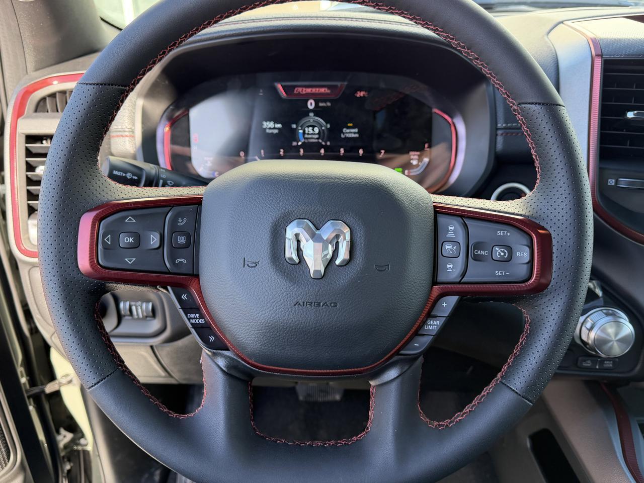 2026 Ram 1500 Rebel Crew Cab 4x4 | 3L Hurricane | Canyon Lake | 12IN Touchscreen | NAV | Remote Start | Sport Hood Redwater AB