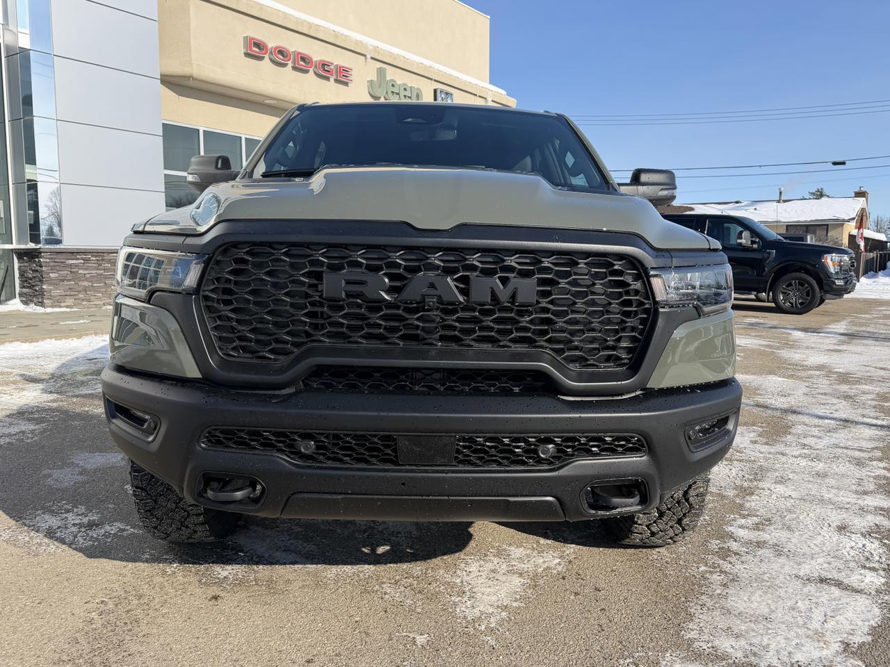 2026 Ram 1500 Rebel Crew Cab 4x4 | 3L Hurricane | Canyon Lake | 12IN Touchscreen | NAV | Remote Start | Sport Hood Redwater AB