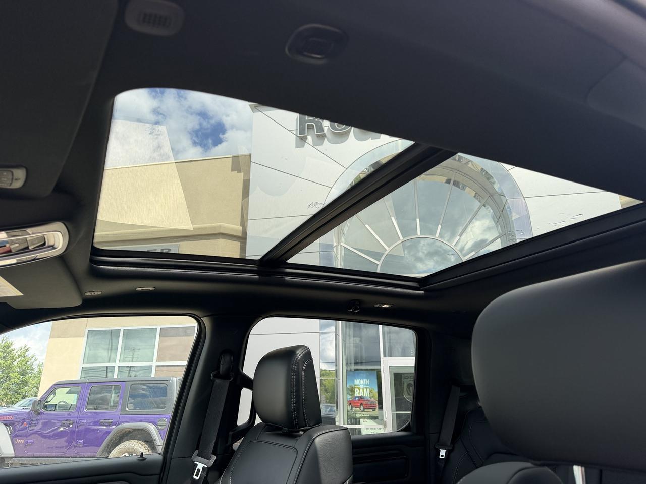 2026 Ram 1500 Rebel Crew Cab 4x4 | 3L Hurricane | Canyon Lake | Heated Vented Black Leather | NAV | Pano Sunroof Redwater AB