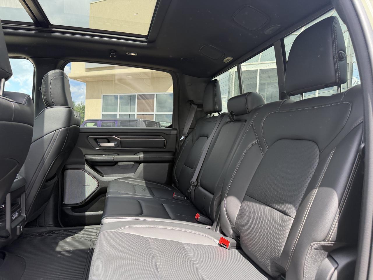2026 Ram 1500 Rebel Crew Cab 4x4 | 3L Hurricane | Canyon Lake | Heated Vented Black Leather | NAV | Pano Sunroof Redwater AB