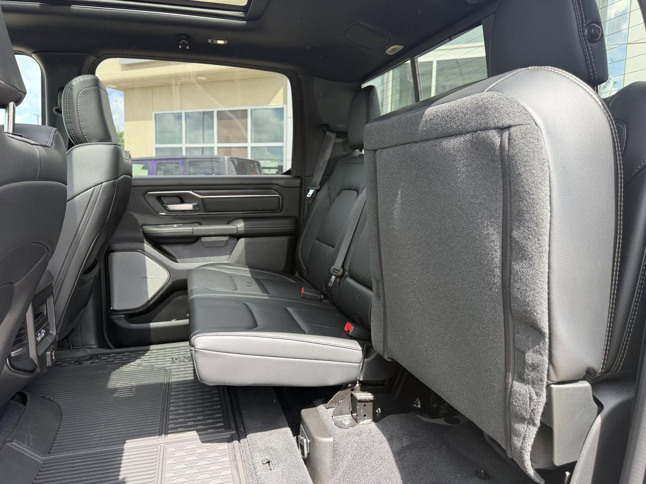 2026 Ram 1500 Rebel Crew Cab 4x4 | 3L Hurricane | Canyon Lake | Heated Vented Black Leather | NAV | Pano Sunroof Redwater AB