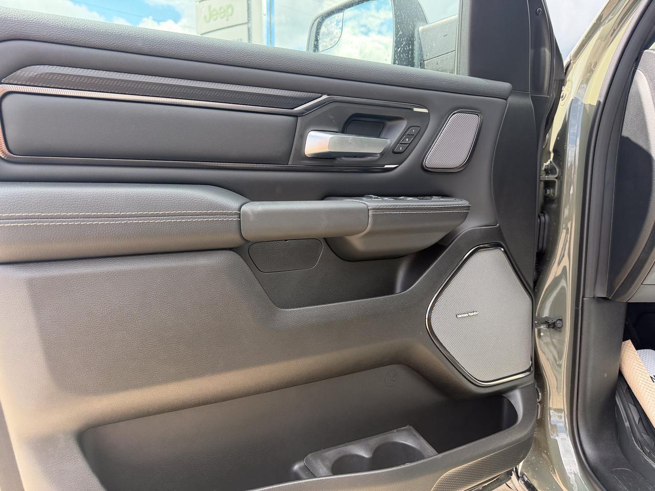 2026 Ram 1500 Rebel Crew Cab 4x4 | 3L Hurricane | Canyon Lake | Heated Vented Black Leather | NAV | Pano Sunroof Redwater AB