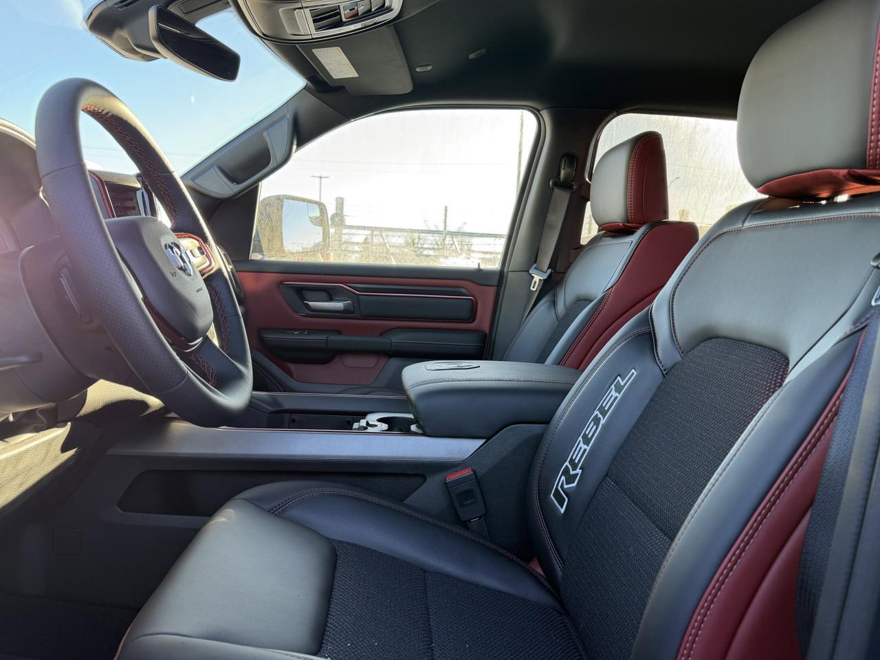 2026 Ram 1500 Rebel Crew Cab 4x4 | 3L Hurricane | Forged Blue | Remote Tailgate | Wireless Charging Pad Redwater AB