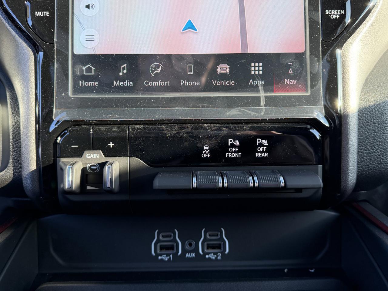 2026 Ram 1500 Rebel Crew Cab 4x4 | 3L Hurricane | Forged Blue | Remote Tailgate | Wireless Charging Pad Redwater AB