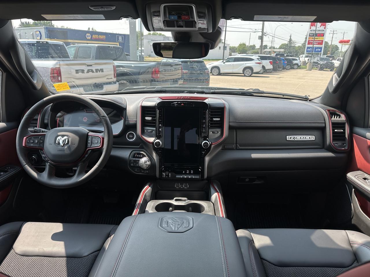 2026 Ram 1500 Rebel Crew Cab 4x4 | 3L Hurricane | Low KMs | Hydro Blue | NAV | 12IN Display | Heated Front Seats Redwater AB