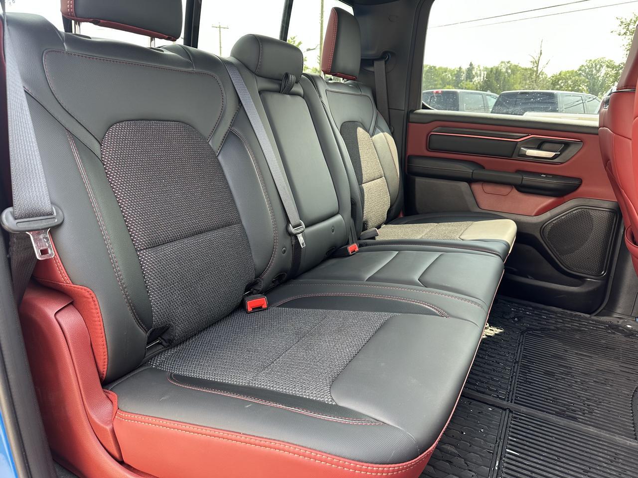 2026 Ram 1500 Rebel Crew Cab 4x4 | 3L Hurricane | Low KMs | Hydro Blue | NAV | 12IN Display | Heated Front Seats Redwater AB