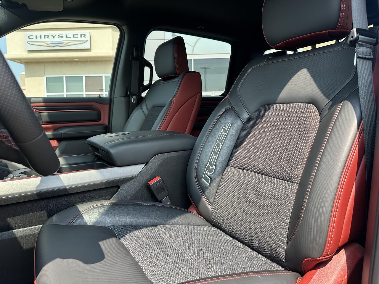 2026 Ram 1500 Rebel Crew Cab 4x4 | 3L Hurricane | Low KMs | Hydro Blue | NAV | 12IN Display | Heated Front Seats Redwater AB