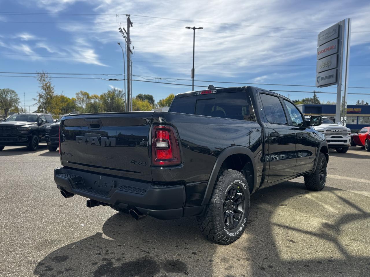 2026 Ram 1500 Rebel Crew Cab 4x4 | 3L Hurricane | NAV | Backup Camera | SiriusXM Redwater AB