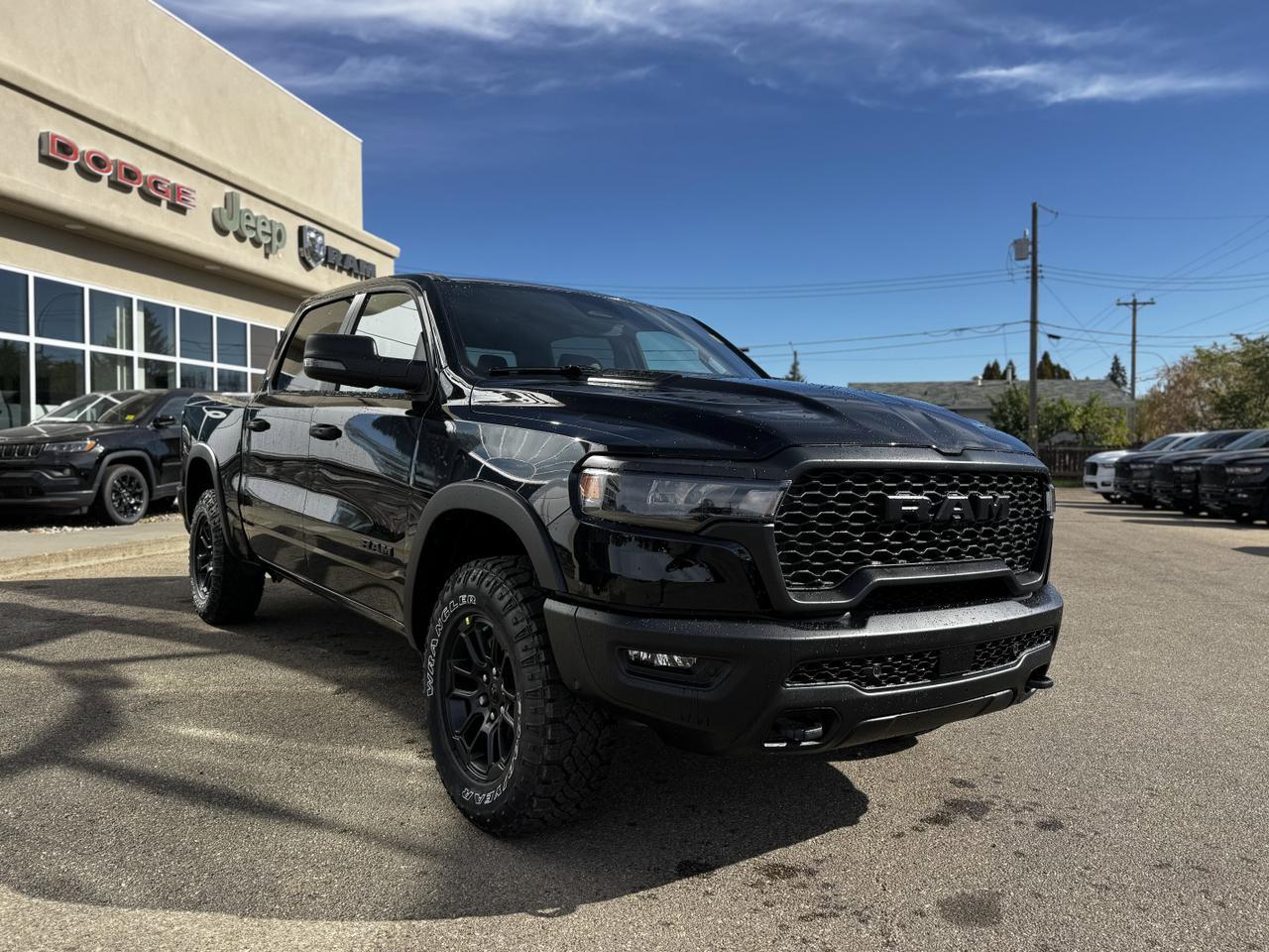 2026 Ram 1500 Rebel Crew Cab 4x4 | 3L Hurricane | NAV | Backup Camera | SiriusXM Redwater AB