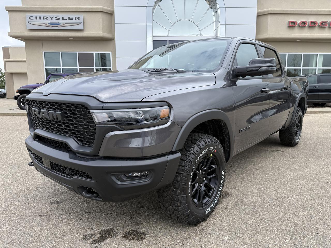 2026 Ram 1500 Rebel Crew Cab 4x4 | 3L Hurricane | NAV | Touchscreen | Heated Seats | Heated Steering Wheel Redwater AB