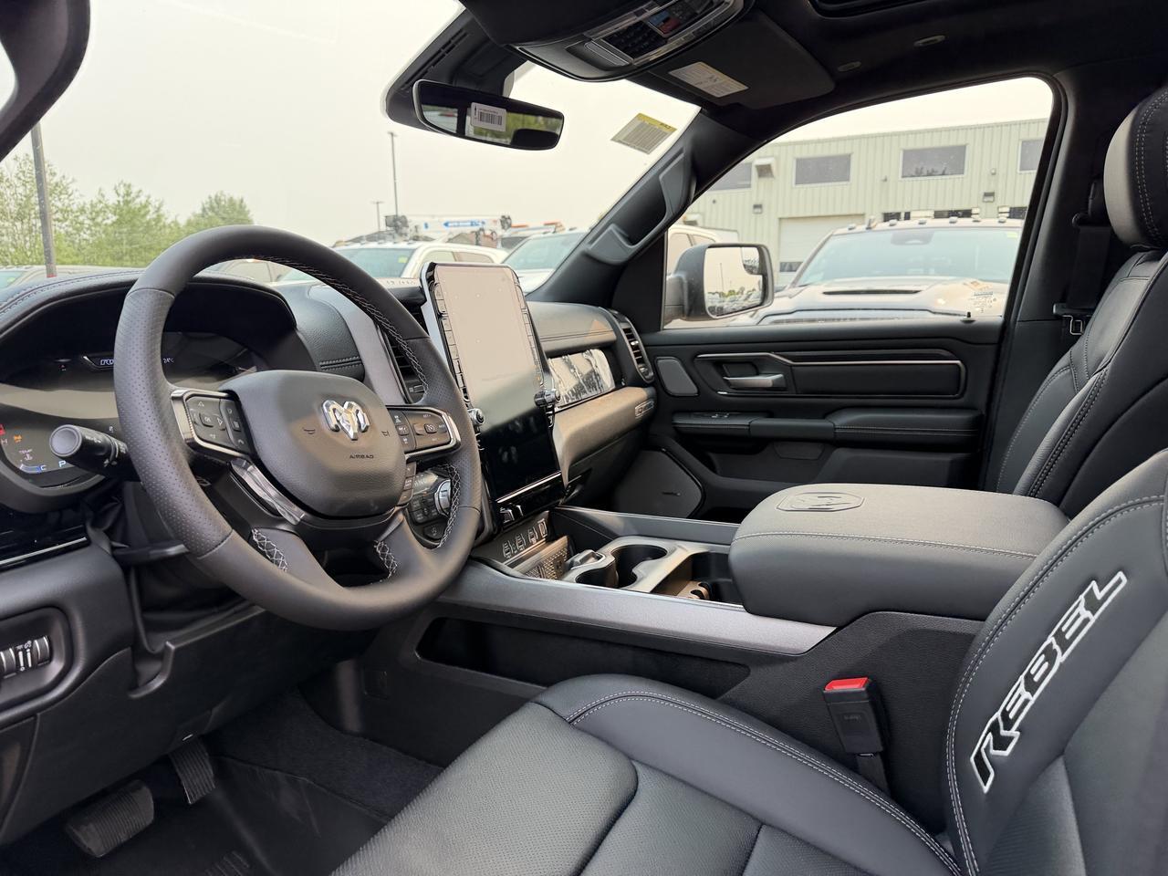 2026 Ram 1500 Rebel Crew Cab 4x4 | 3L Hurricane | Off-Road Suspension | AT Tires | Towing Package Redwater AB