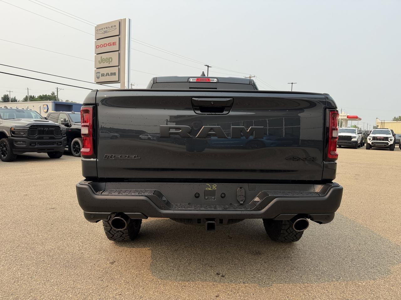 2026 Ram 1500 Rebel Crew Cab 4x4 | 3L Hurricane | Off-Road Suspension | AT Tires | Towing Package Redwater AB