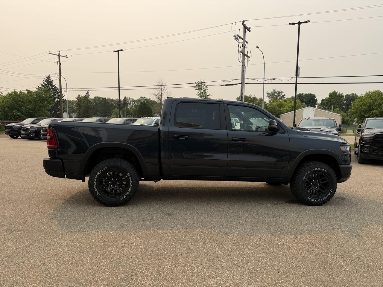 2026 Ram 1500 Rebel Crew Cab 4x4 | 3L Hurricane | Off-Road Suspension | AT Tires | Towing Package Redwater AB