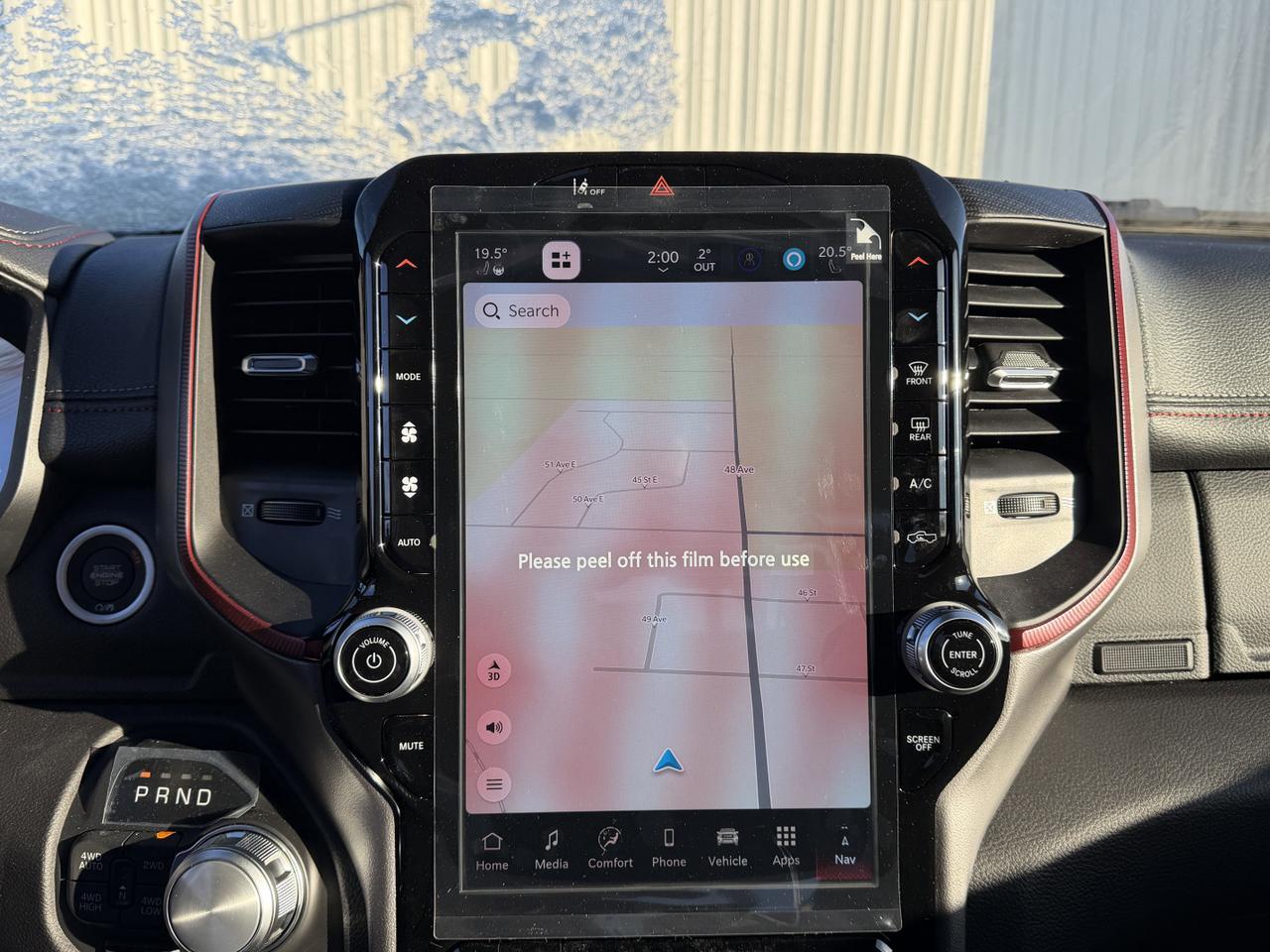 2026 Ram 1500 Rebel Crew Cab 4x4 | 3L Twin Turbo | NAV | Remote Start | Towing | Rearview Camera | Cloth Seats Redwater AB