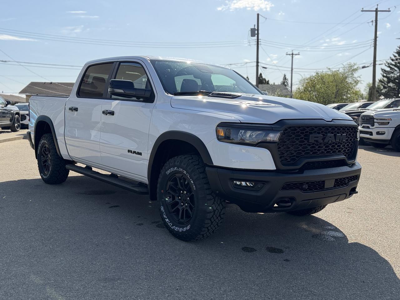 2026 Ram 1500 Rebel Crew Cab 4x4 | 3L Twin Turbo | Pano Sunroof | Leather | Heated Vented Seats Redwater AB
