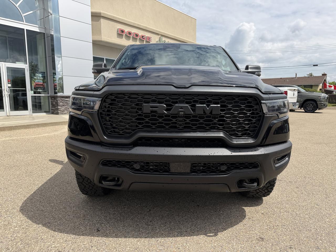 2026 Ram 1500 Rebel Crew Cab 4x4 | 3L Twin Turbo I6 | NAV | Panoramic Sunroof | Heated Vented Leather Redwater AB